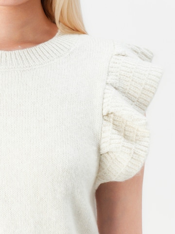 VILA Sweater 'VILOVA' in Beige