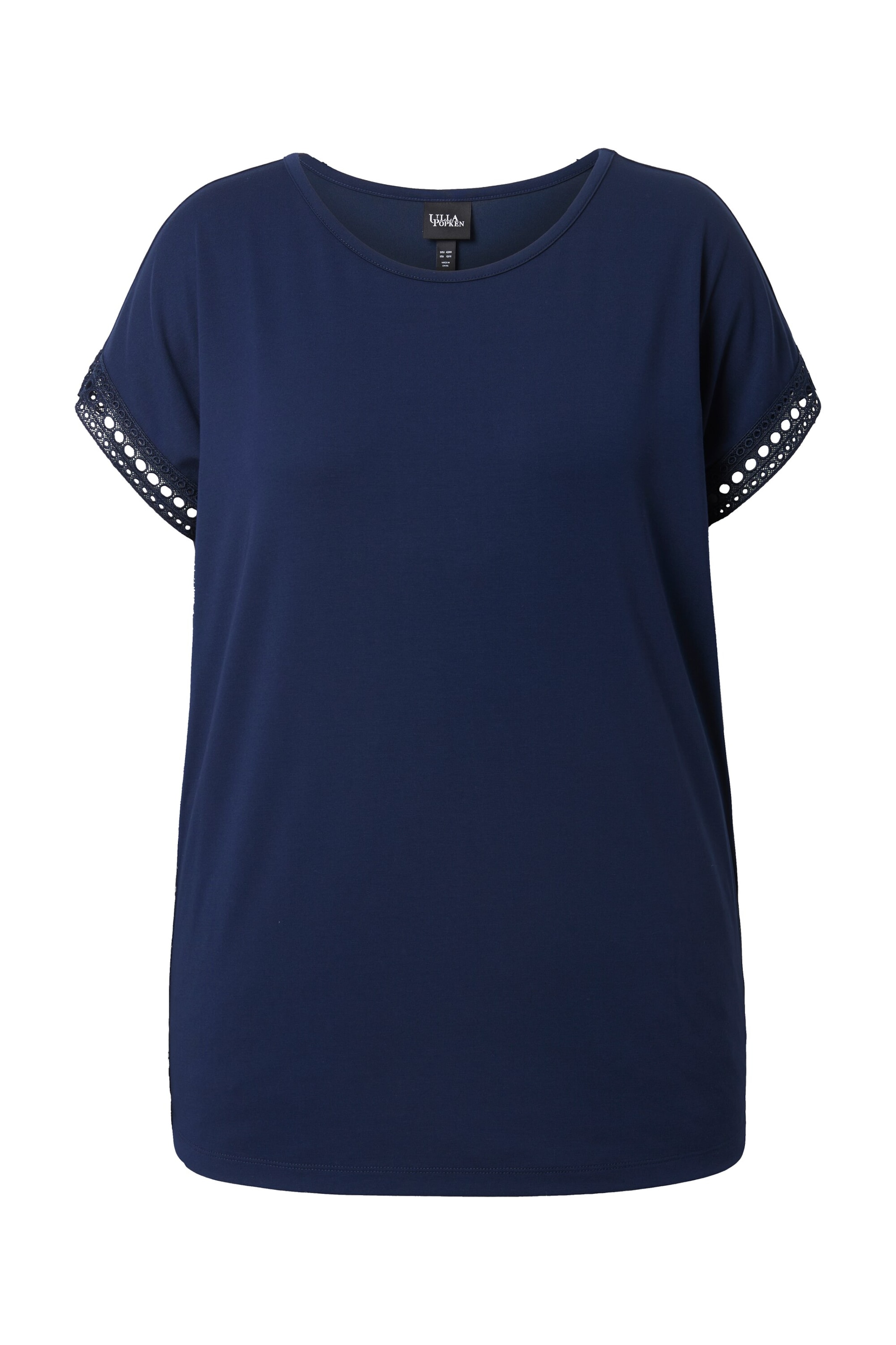 Ulla Popken - Camiseta en azul: frente