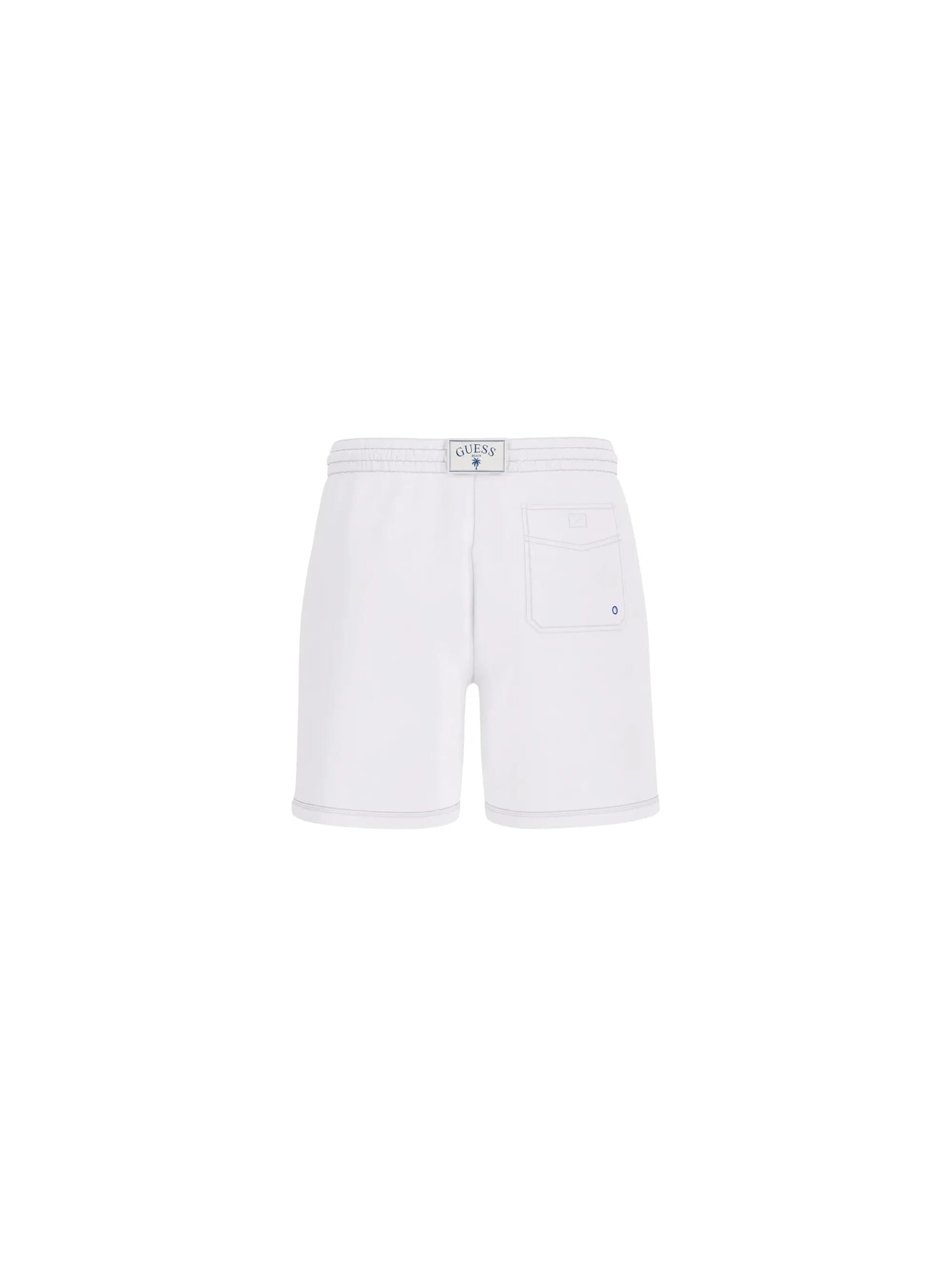 GUESS - Bermudas 'beachwear active' en blanco