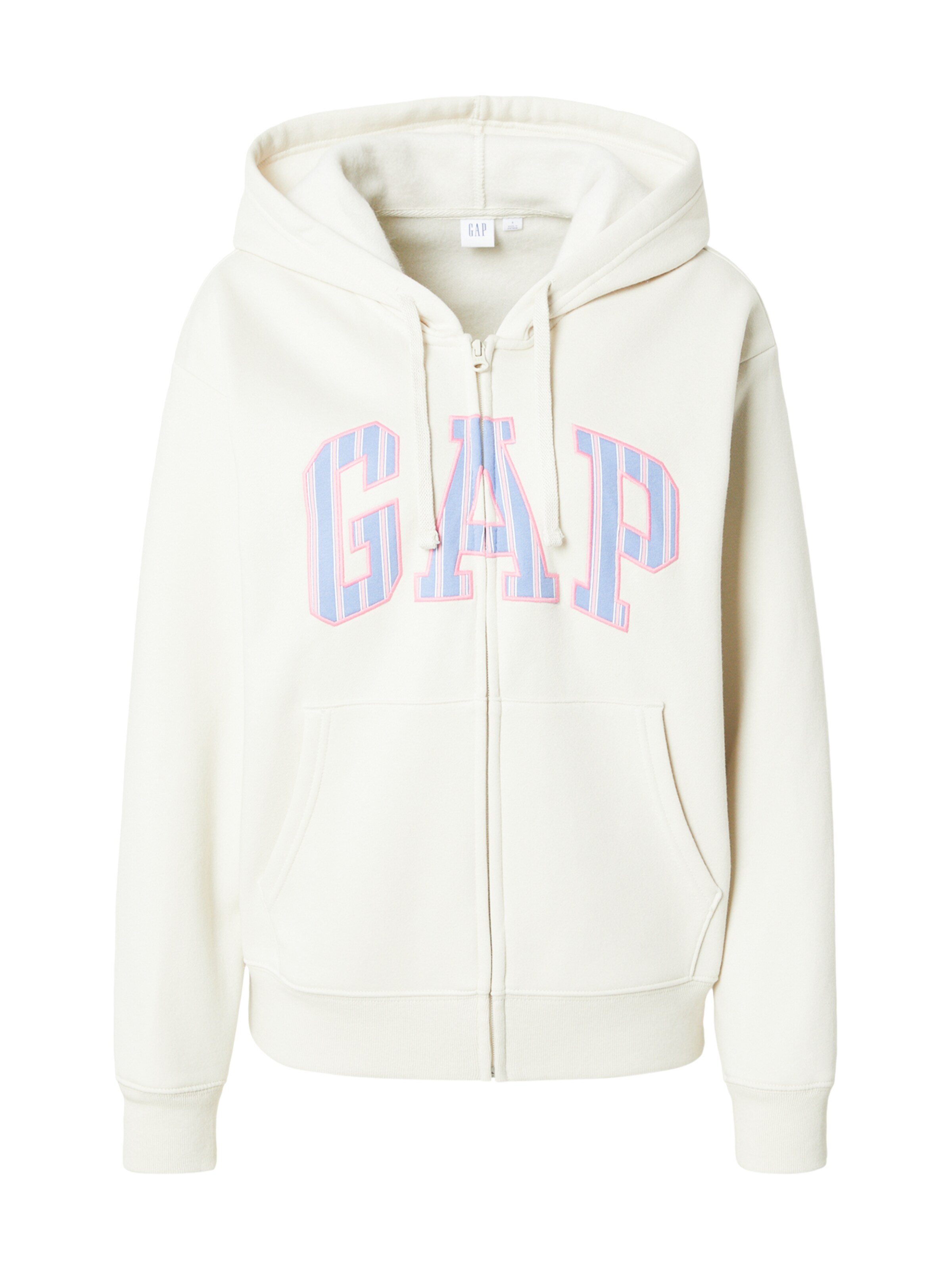 GAP Bluza rozpinana 'HERITAGE' w kolorze beżowy: przód