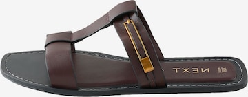 Mule Next en marron : devant