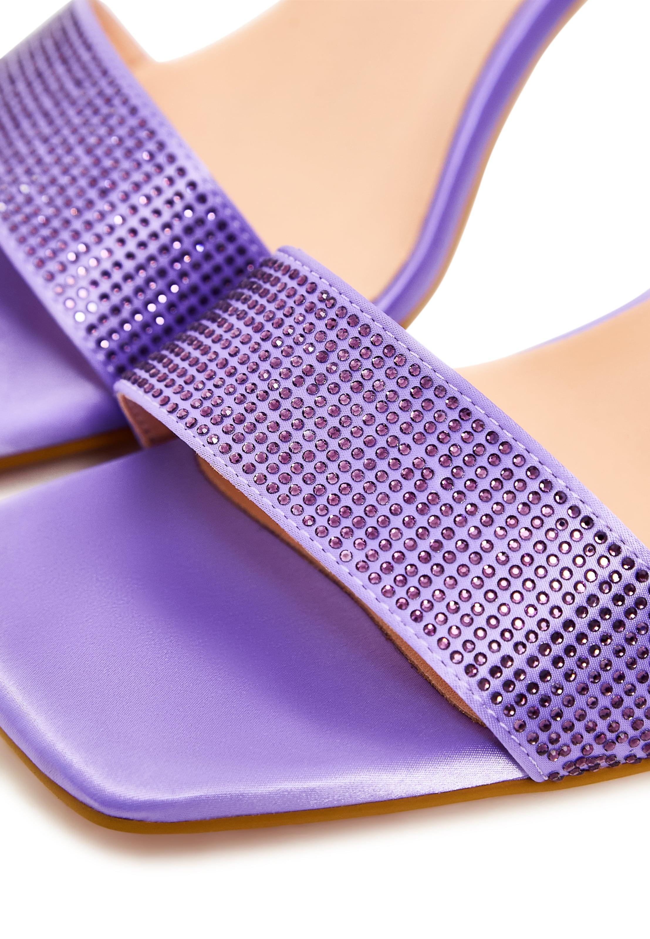 CESARE GASPARI Sandalen met riem in Lila