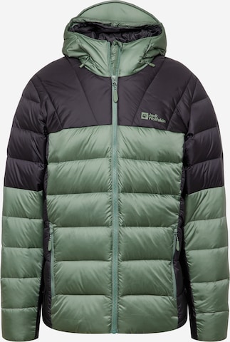 JACK WOLFSKIN Outdoor jacket 'NEBELHORN' in Green: front