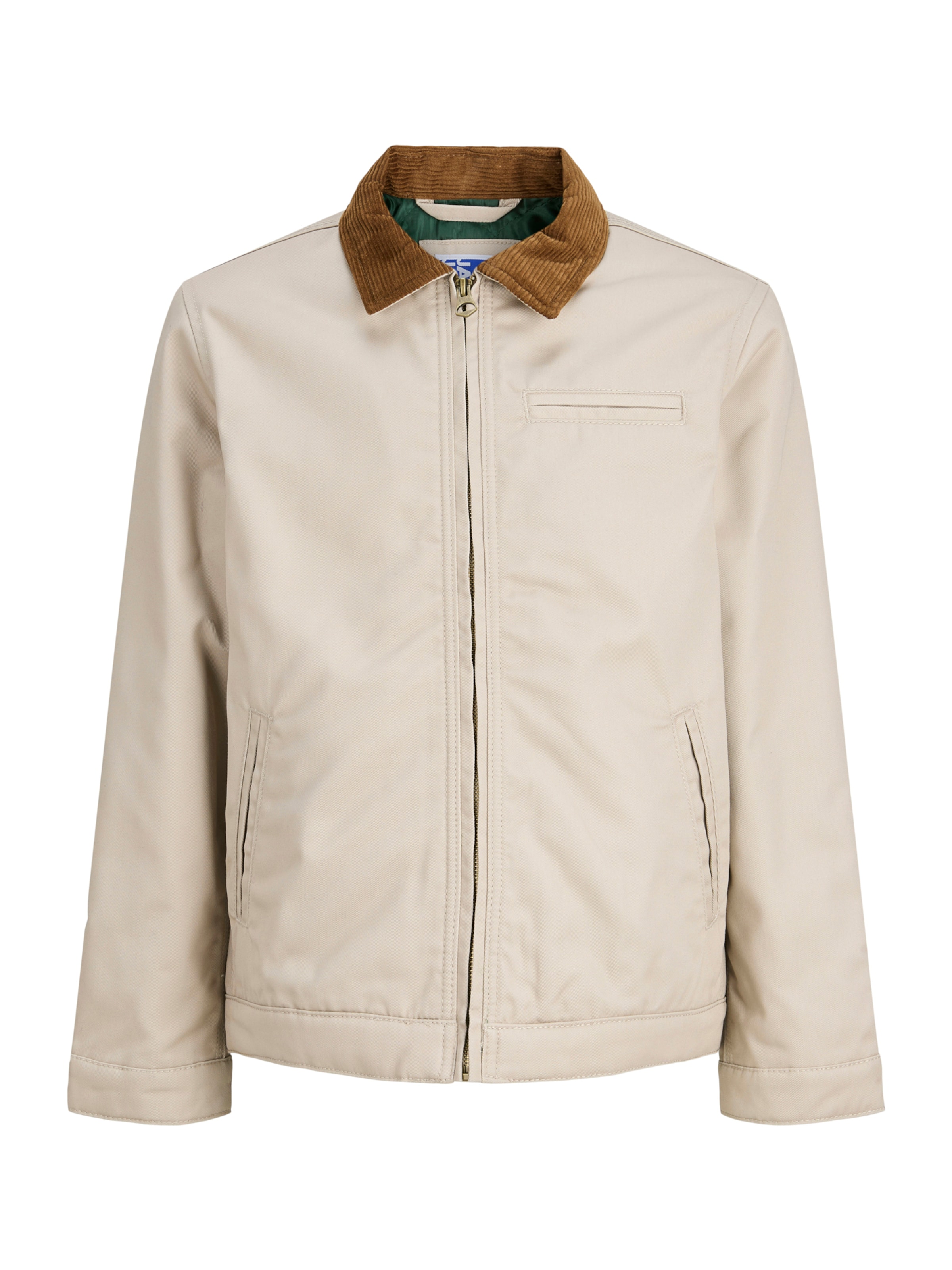 Jack & Jones Junior - Chaqueta de entretiempo 'JORNORREBRO' en beige: frente