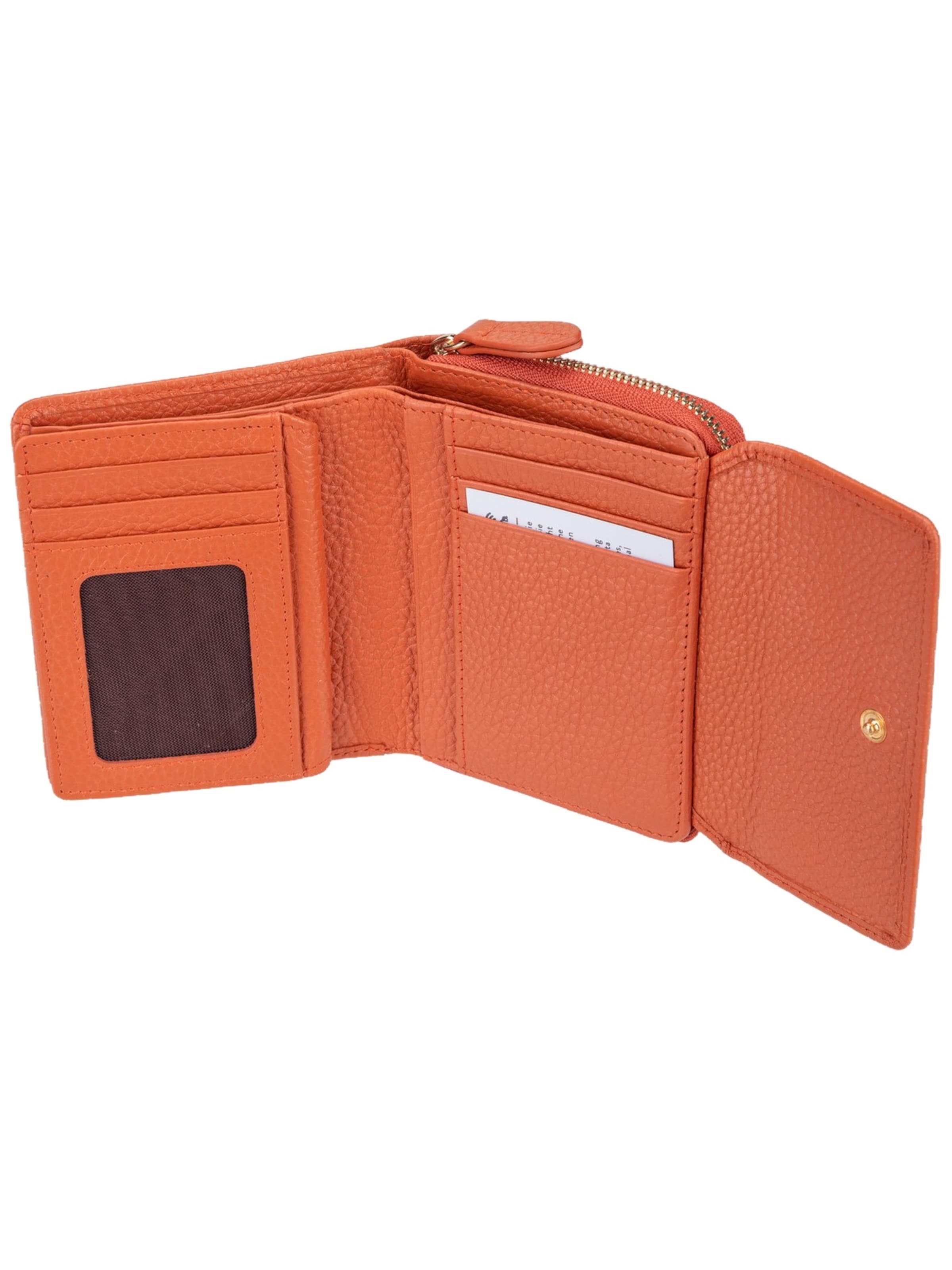 Braun Büffel Wallet ' Asti 50454 RV ' in Orange