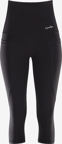 Winshape Skinny Športové nohavice 'HWL215C' - Čierna: predná strana