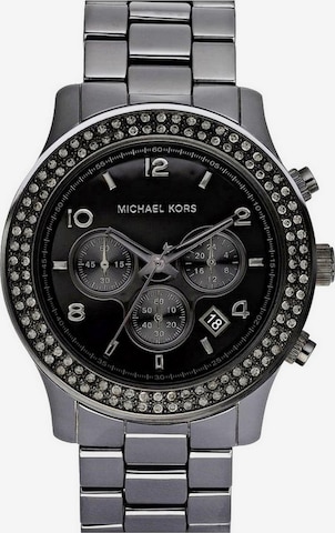 Michael Kors Zegarek analogowy w kolorze czarny: przód