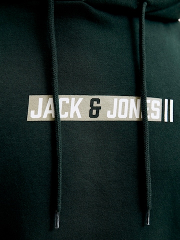 JACK & JONES Μπλούζα φούτερ 'JJMUNK' σε πράσινο