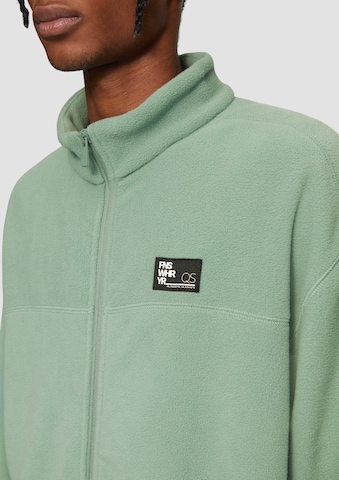 QS Fleece Jacket in Green