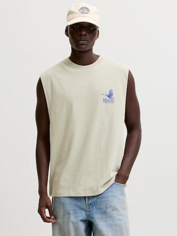 T-Shirt 'JORSUN' JACK & JONES en gris : devant
