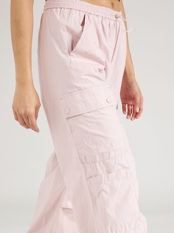 Tapered Pantaloni cargo di Tally Weijl in rosa