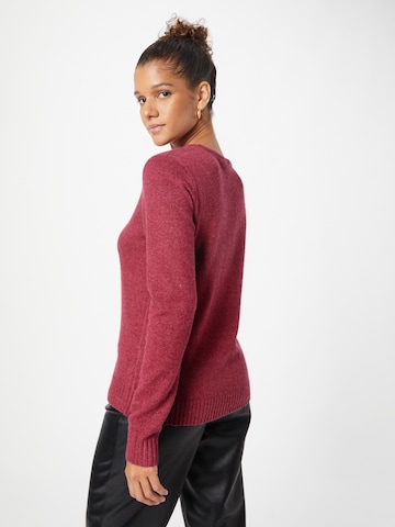 VILA Sweter 'Ril' w kolorze czerwony