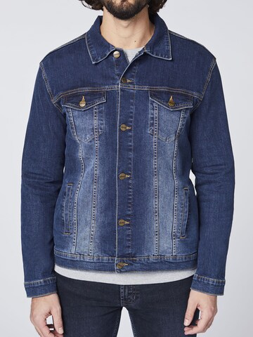 Oklahoma Jeans Between-Season Jacket ' aus robustem Denim ' in Blue