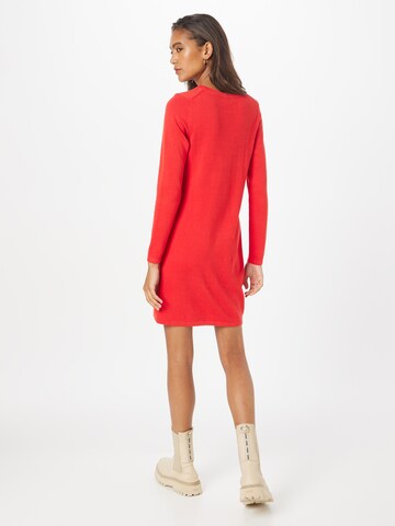 ESPRIT Pletena obleka | rdeča barva