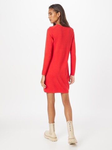 ESPRIT - Vestido de punto en rojo