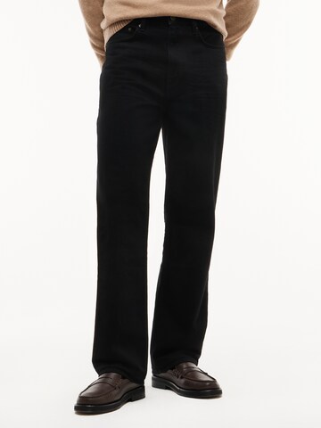 Largi Jeans 'River' de la TOMMY HILFIGER pe negru: față