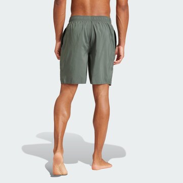 ADIDAS SPORTSWEAR Athletic Swim Trunks 'CLX Swim' in Green