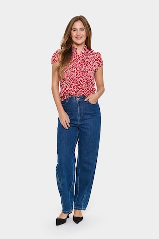 SAINT TROPEZ Blouse 'Lilja' in Red