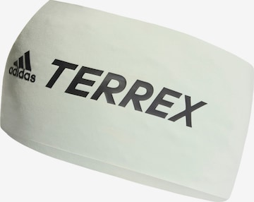 ADIDAS TERREX Athletic Headband in Green: front