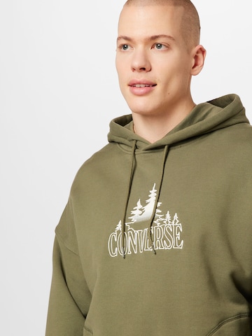 CONVERSE Sweatshirt in Grün