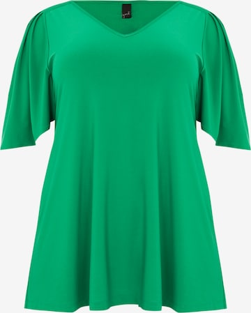 Yoek Tunic in Green: front