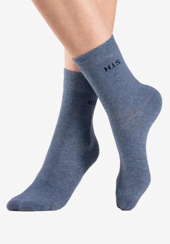 H.I.S Regular Sockor i blå