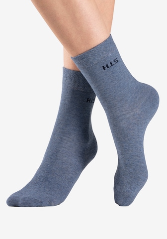 H.I.S Regular Socks in Blue