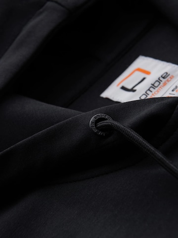 Ombre Sweat jacket 'OM-SSZP-0213' in Black
