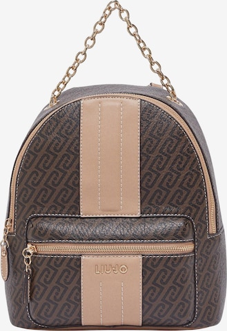Zaino 'M BACKPACK AA6111 E1118' di Liu Jo in marrone: frontale