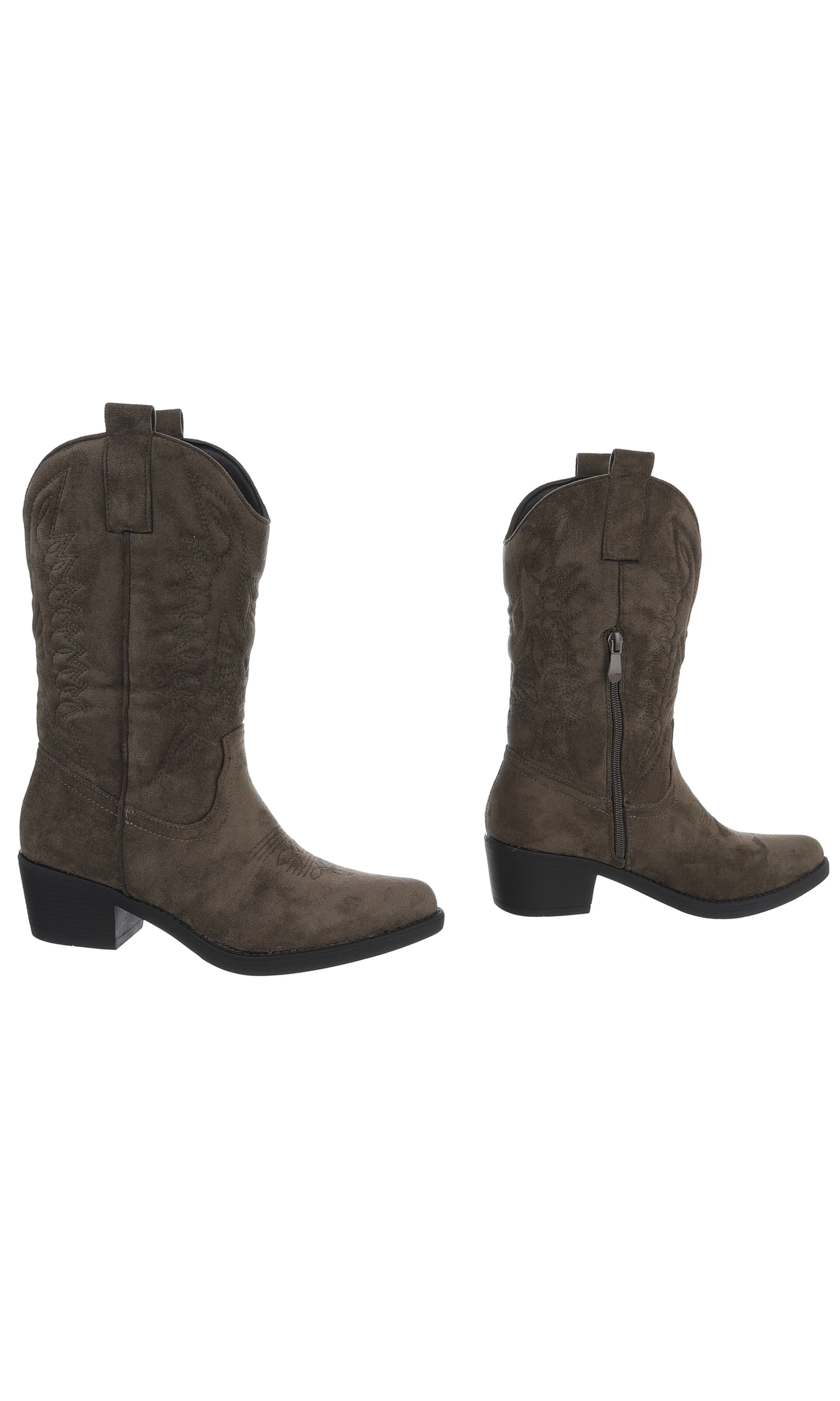 Ital-Design Boots in Grün