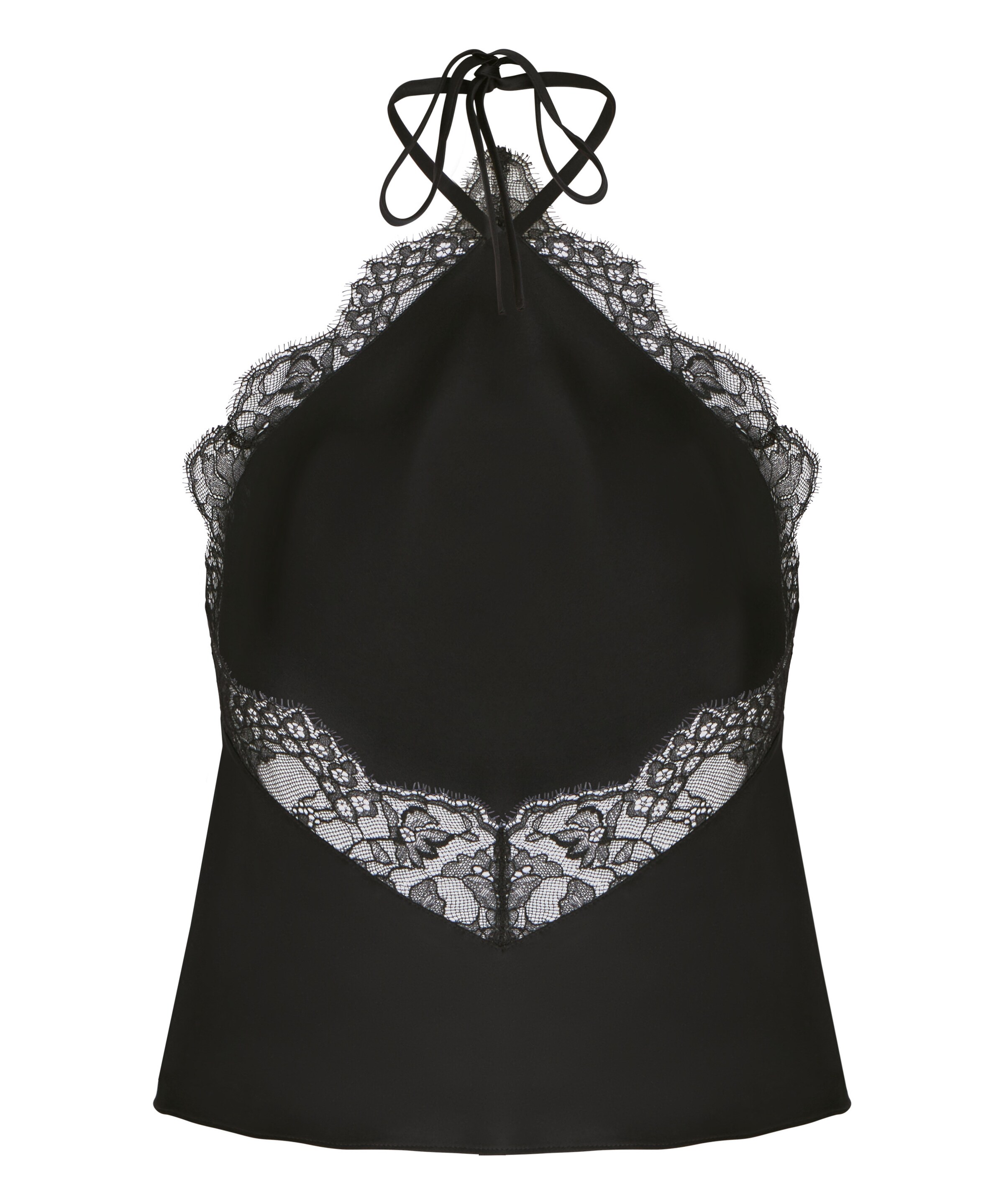 Hunkemöller Slaapshirt 'Cecilia' in Zwart