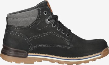 FRETZ MEN Lace-Up Boots in Black