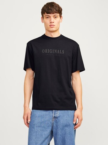 JACK & JONES Shirt 'JORFrederiksberg' in Zwart: voorkant