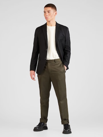 TOPMAN Regular fit Colbert in Zwart