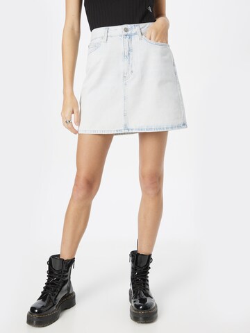 Calvin Klein Jeans Skirt in Blue: front