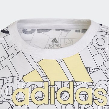 ADIDAS SPORTSWEAR Sportshirt 'Brandlove' in Weiß