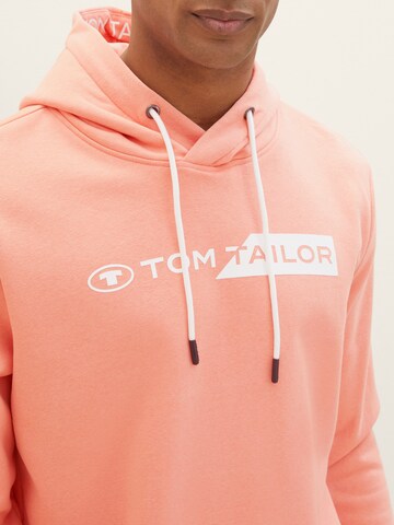 Sweat-shirt TOM TAILOR en rose