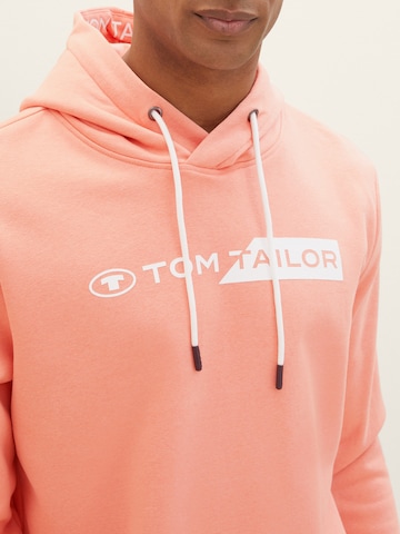 TOM TAILOR - Sweatshirt em rosa