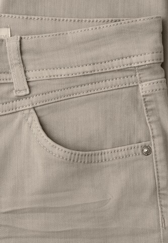 STREET ONE Slim fit Jeans in Beige