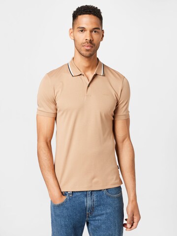 T-Shirt 'Penrose 38' BOSS en beige : devant