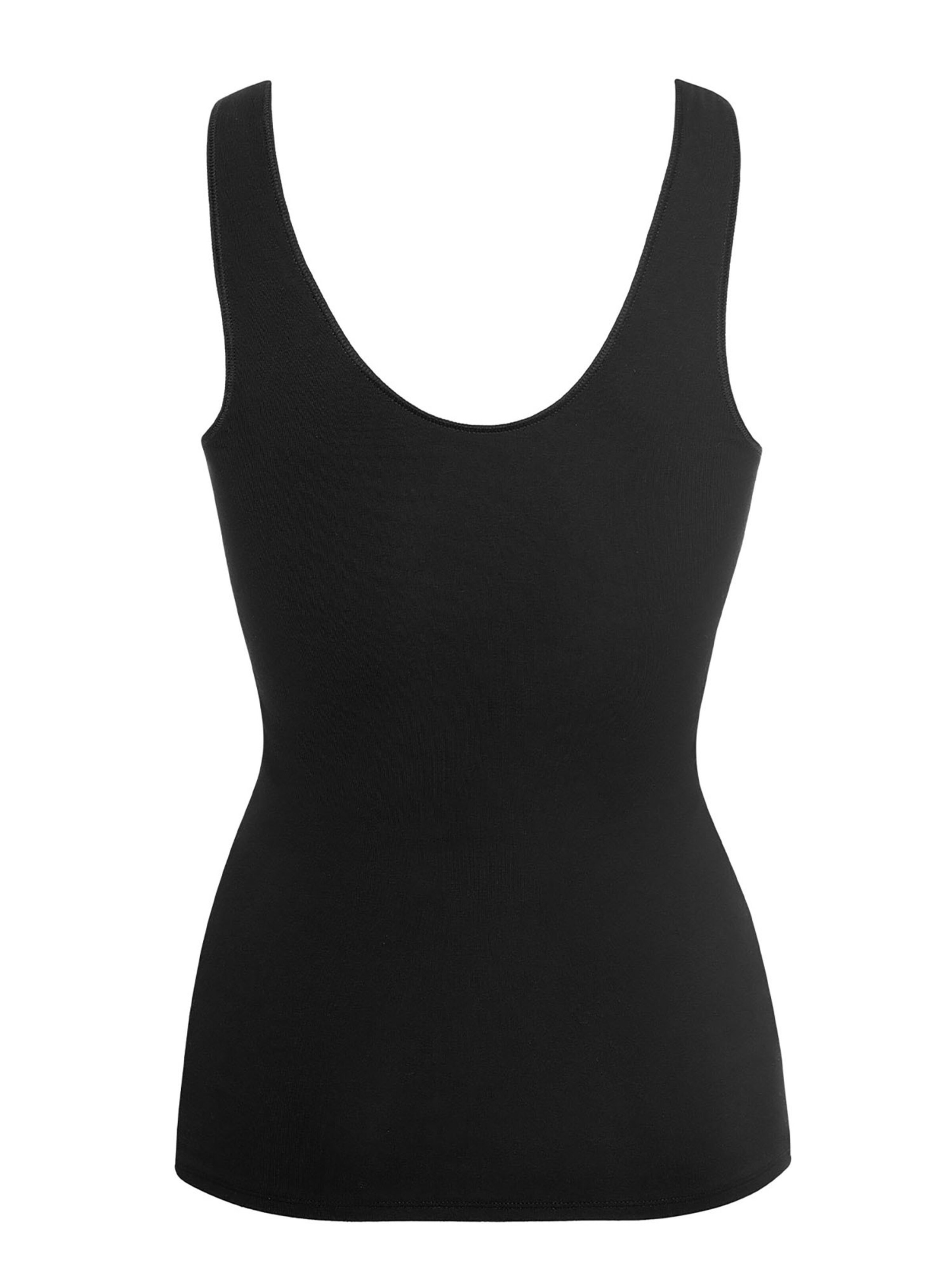 Lisca Undershirt 'Ines' in Black