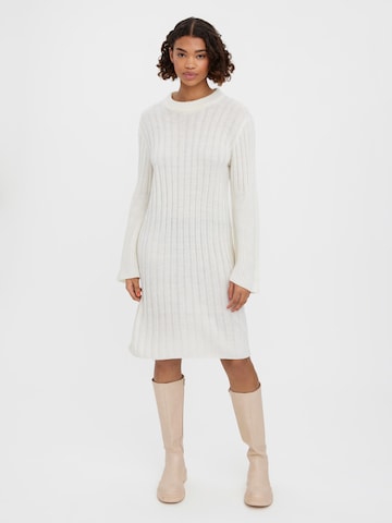 VERO MODA Knitted dress 'Layla' in Beige