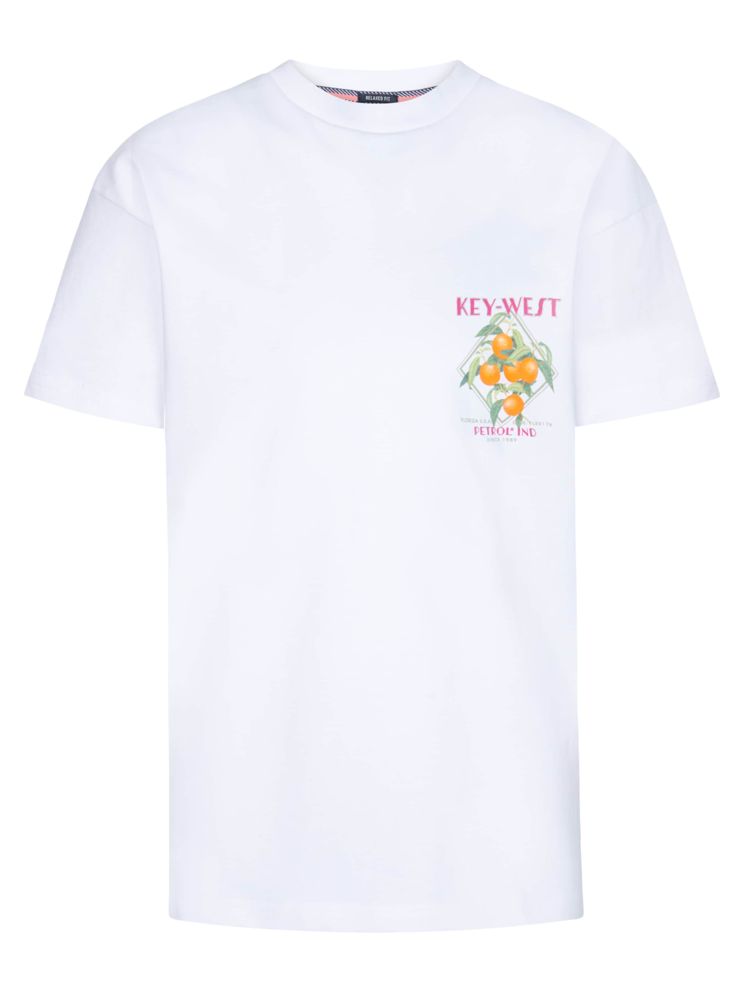 Petrol Industries Paita värissä valkoinen: etupuoli