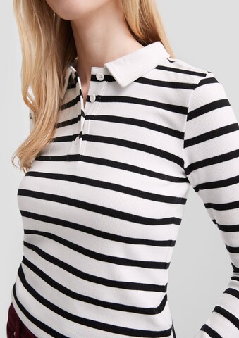 T-shirt QS en blanc