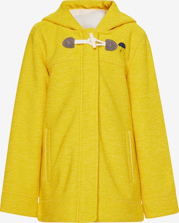 Schmuddelwedda Fleece Jacket 'Rabine' in Yellow: front