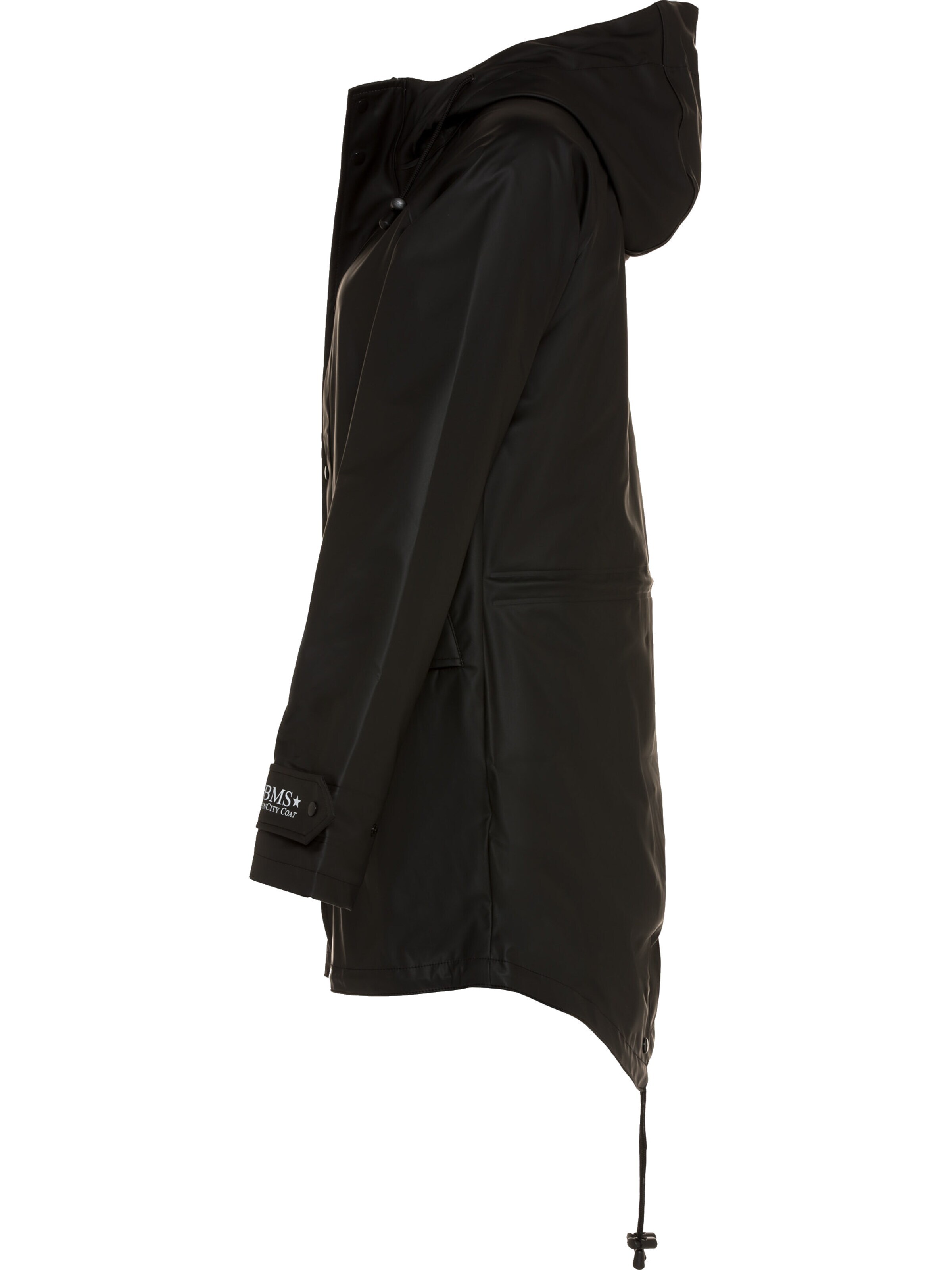 BMS Raincoat 'HafenCity' in Black