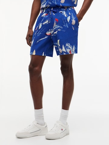 regular Pantaloni di Tommy Jeans in blu: frontale