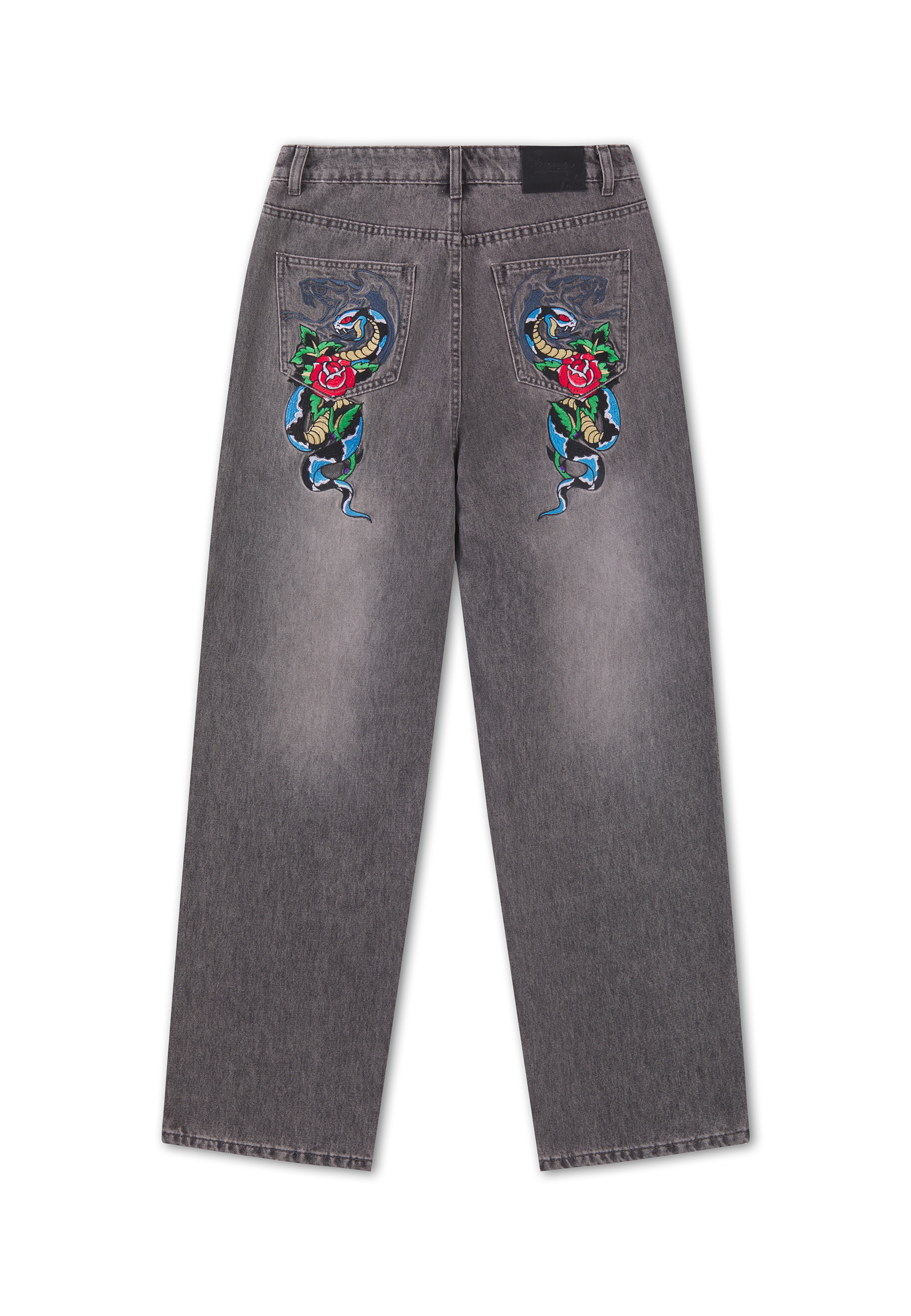 Ed Hardy Loose fit Jeans in Grey