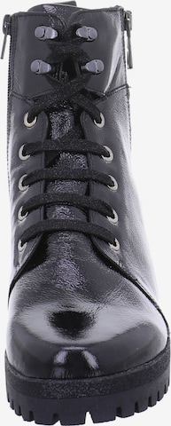 WALDLÄUFER Lace-Up Ankle Boots in Black