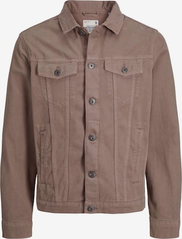 Veste mi-saison JACK & JONES en marron : devant